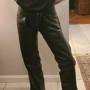 Leather chaps